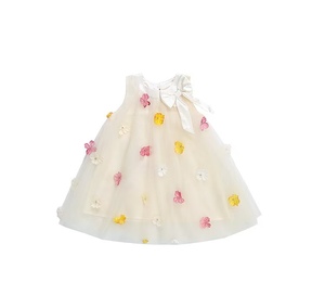 2025 Trẻ Em Clothes1-8Y Mùa Hè Mới Không Tay Hoa Cô Gái Dresses Trẻ Em Của Váy - Product Image 5