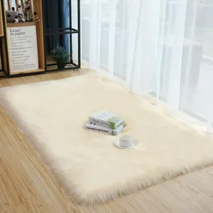 Tapis moelleux Shaggy Tapete tapis de vie en peluche tapis de pépinière floue pour chambre d'enfant chambre à coucher