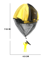 Vente en Gros Mini Soldat Parachute Jouet pour Enfants en Plein Air Lancer Parachute Volant Jeu Jouet Éducatif de Sport