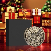 7-en-1 rétro Gear motif métal mdn dés Spinner Unique Roulette roue pour jeu de rôle soulagement du Stress accessoire Dragon cadeau