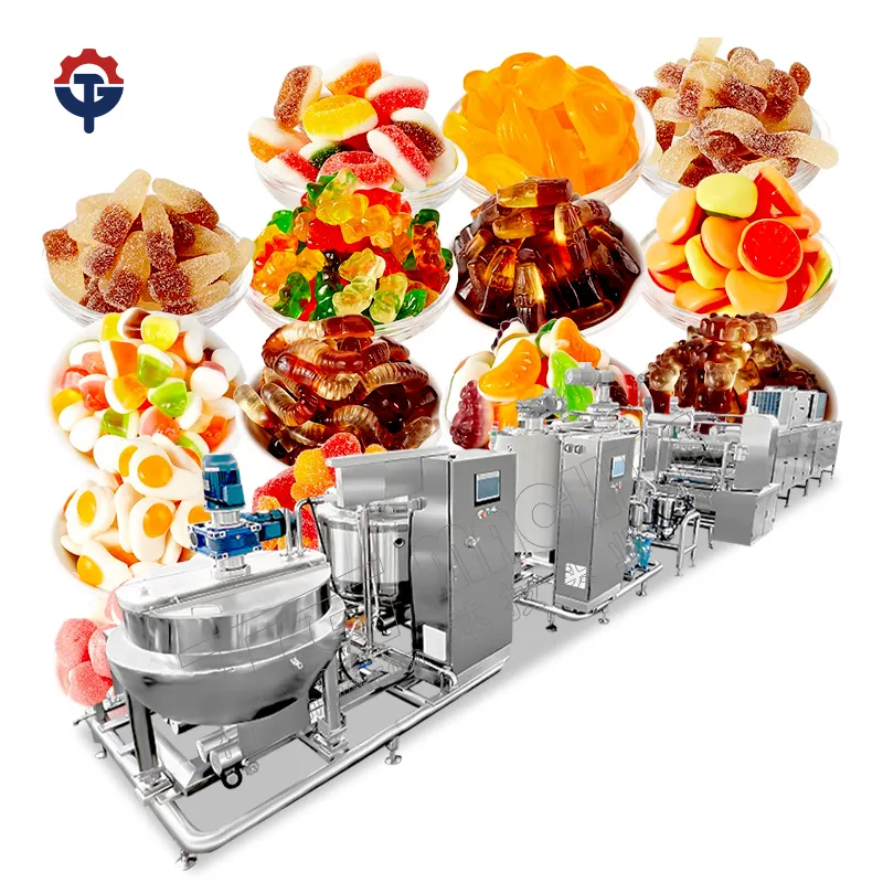 electric fully automatic gummy machine Pectin Gummy Making Machine manufacturer