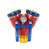 Raccord de raccordement bidirectionnel en laiton/fer fonte DN100, capacité de charge 50-200kN, thermolaqué, pour la lutte contre les incendies - Fournisseur d'usine CA