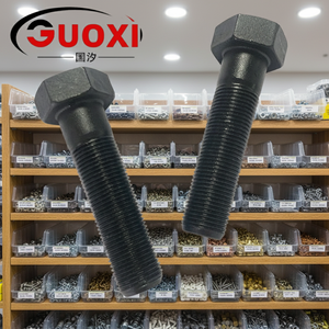 Custom carbon steel <strong>black</strong> oxide high-strength heavy-duty hex structural <strong>bolts</strong>, <strong>black</strong> hex <strong>bolts</strong> - Product Image 1