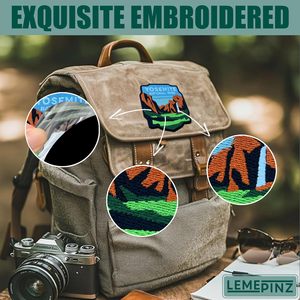Patch brodé du parc national de Yosemite, 3 pouces, à coudre ou à repasser, pour sacs et voyages - Product Image 3