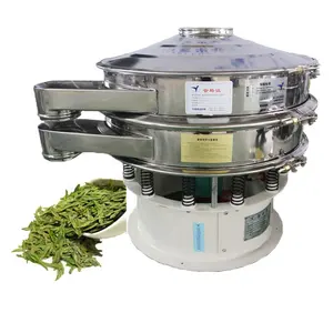 500 kg/hour tea stem sieving machine for sale circular vibrating screen