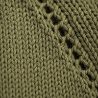 Pull-over en coton Pima vert tricoté sur mesure pour homme, col roulé, manches longues, anti-plis, anti-rétrécissement, idéal pour l'hiver (ODM/OEM)