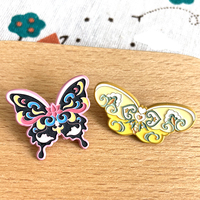 Badges en métal personnalisés épingles en émail en gros épinglettes avec logo personnalisé pour sacs chapeau vêtements