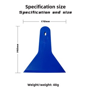 Qili xe phim bọc <span class=keywords><strong>scraper</strong></span> công cụ mềm cứng Sticker làm mịn tam giác giống cây chổi cửa sổ xe vinyl bọc phim công cụ - Product Image 4