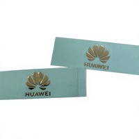 Electroformed Nickel Thin Label Metal Sticker Nameplate for Mobile Phone Computer Home Appliance