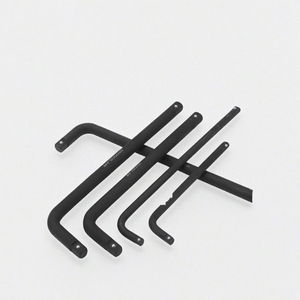 High Quality Metric 1.5mm-10mm Stainless Steel L-Type Ratcheting Hex <b>Wrench</b> Set OEM Industrial Grade Nickel Plated China - Product Image 3