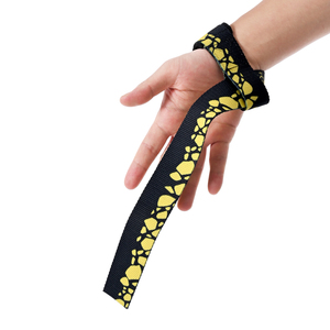 Custom Logo Wholesale Anime Berserk Adjustable Weightlifting Padding Gym <b>Straps</b> Deadlift Weight Lifting Wrist <b>Straps</b> - Product Image 3