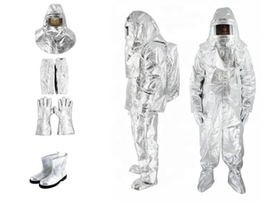 Safewayfire pakaian tempur api Aluminium Anti panas, anti radiasi, kualitas tinggi 1000 derajat - Product Image 4