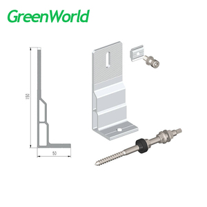 Kit de fixation intermédiaire à bas <span class=keywords><strong>prix</strong></span> pour système de montage de panneaux solaires sur toit - Product Image 5