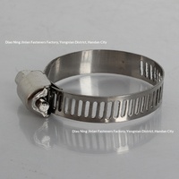 Collier de serrage pour tuyau en acier inoxydable 304, style américain, robuste, fabrication OEM sur mesure par estampage de tôle
