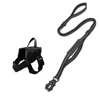 Laisse tactique rétractable en nylon Winners-lfhw Modèle 406 pour grands chiens, corde élastique anti-traction, style britannique
