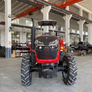 Hot-selling 4WD wheeled plowing tractor, 80HP, strong power, landscaping tractor - Product Image 6