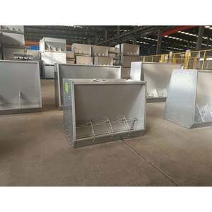 Venta al por mayor equipo de granja de cerdos alimentador de cerdos de acero inoxidable de doble cara - Product Image 5