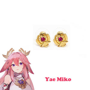 ต่างหูคอสเพลย์อนิเมะตัวละคร Manyo <span class=keywords><strong>Mona</strong></span> Albedo Vanti,ต่างหูวินเทจสไตล์ใหม่11ดีไซน์ - Product Image 6