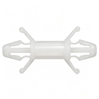 Entretoise de support de circuit imprimé en nylon à double tête de type aéronautique, colonne d'isolation en plastique à clipser pour montage de carte de circuit imprimé