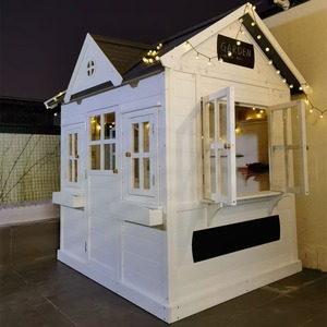 <span class=keywords><strong>Casa</strong></span> de <span class=keywords><strong>Madera</strong></span> Pequeña para Jardín Montessori, Parque <span class=keywords><strong>Infantil</strong></span> Portátil para Niños, Juegos de Rol para Guardería y Jardín de Infancia - Product Image 5