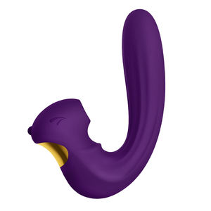 LIL MERMAID Saugvibrator für Frauen, Klitoris-Saugstimulator mit kraftvoller Vibration, USB wiederaufladbar, wasserdicht, Sexspielzeug - Product Image 1