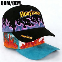Gorra Trucker de 5 Paneles, Mezcla de Poliéster y Algodón, Bordado 3D, Gorra Trucker con Logotipo Personalizado OEM