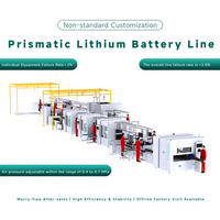 Lini Perakitan Baterai Lithium Ion Prismatik Otomatis yang Dapat Disesuaikan untuk Sepeda/Skuter Listrik Kargo Roda 3 220V/380V 6PPM