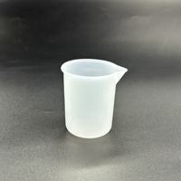 Tasse à mesurer en silicone liquide réutilisable de 100ml pour distributeur de détergent à lessive