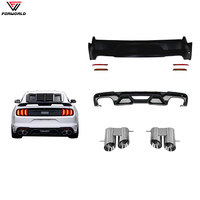 Fabrication en nouvel état pour Ford Mustang GT500 15-17 accessoires Kit de carrosserie complet avec capot de calandre de pare-chocs avant arrière