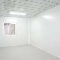 Bureau de chantier pliable en conteneur 20ft 40ft, cabine modulaire préfabriquée en acier isolée et mobile pour la construction