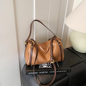 Nouveau sac Boston vintage pour femme, grande capacité, haute qualité, sac à bandoulière tendance - Product Image 2