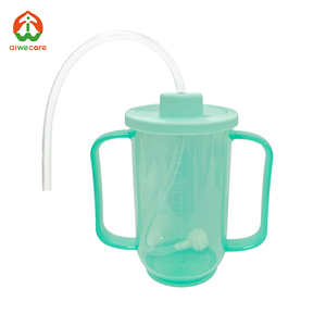Vasos Antiderrames para Adultos con Asas, Vaso para el <span class=keywords><strong>Cuidado</strong></span> <span class=keywords><strong>de</strong></span> Personas <span class=keywords><strong>Mayores</strong></span>, Suministros para el <span class=keywords><strong>Cuidado</strong></span> <span class=keywords><strong>de</strong></span> la Salud, Cómodo y Fácil <span class=keywords><strong>de</strong></span> Usar para Personas <span class=keywords><strong>Mayores</strong></span> - Product Image 4