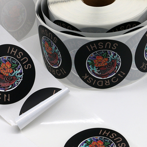 Délices culinaires japonais de qualité supérieure: étiquettes alimentaires élégantes et autocollants pour l'étiquetage des sushis - Product Image 3