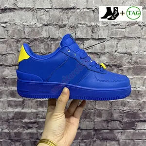 Giày chạy bộ nam thiết kế mới 1 Ambush Phantom Game Royal Volt Triple Black, giày thể thao ngoài trời cổ thấp nam nữ - Product Image 4