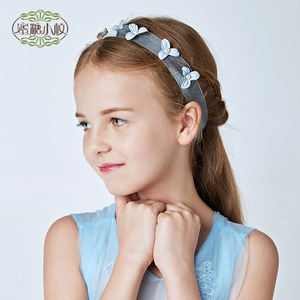 de alta calidad hermoso pelo bandas elegante baile diademas flor chica de los niños de la boda casco - Product Image 4