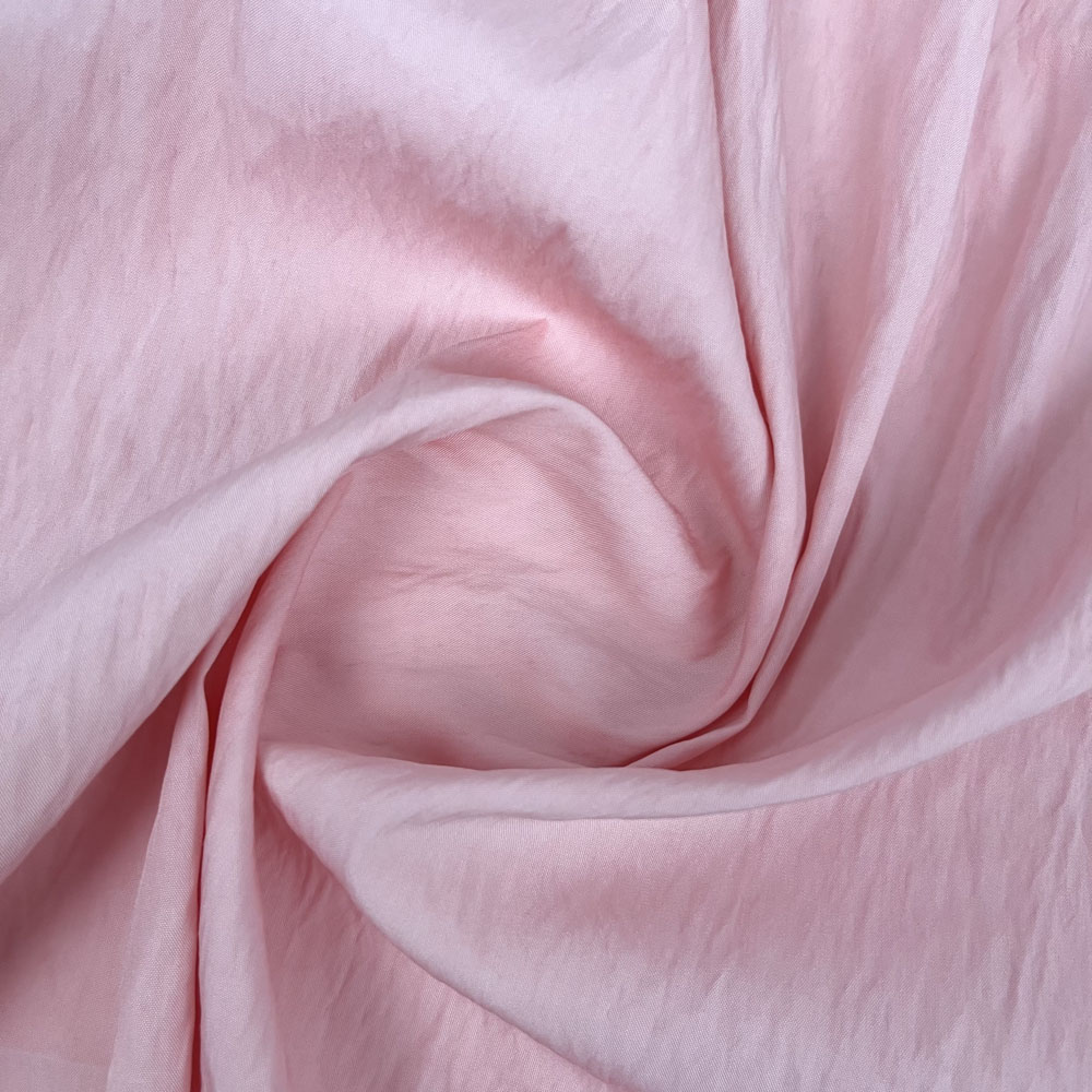 Popular Style in Stock Nylon Rayon Fabric Woven Ice Cotton Crepe Fabric for Women Skirt