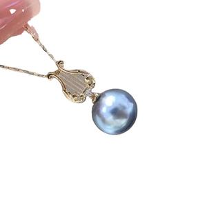 จี้เงินแท้ S925 สำหรับทำสร้อยคอทอง K ประดับหยก พร้อมลูกปัดกลมขนาด 8-13 มม. ฐานเปล่า หมวดหมู่สินค้า อุปกรณ์ตกแต่งมุก 30568 - Product Image 4