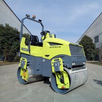 Dynapac Tandem Asphalte Compacteur Diesel Essence Hydraulique Vibrant Rouleau Compacteur Matériel De Construction