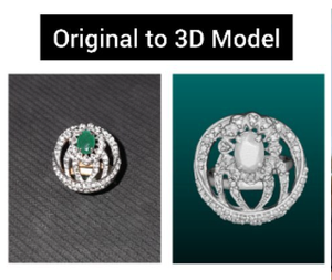 THUNK3D Scanner 3D de haute précision pour bijoux JS500 |   Précision de 0,01 mm Garantie d'un an |   Détails fins pour l'or, les diamants et les pierres précieuses - Product Image 4