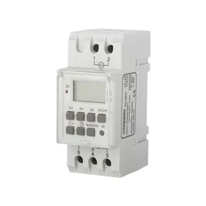 Daily Programmable Light Switch Timer Digital Din Rail 230V Timer Switch