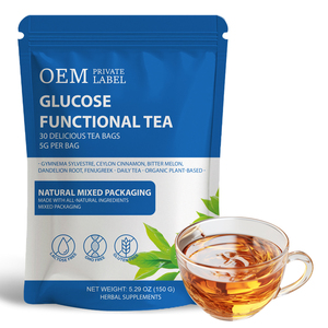 Nieuwe Aanwinst: Hot-Selling Glucose Functionele Thee - Natuurlijke Plantaardige Dagelijkse Ondersteuning 30 Theezakjes OEM/ODM - Product Image 5