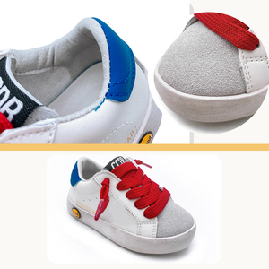 Scarpe Casual comode alla moda per <span class=keywords><strong>bambina</strong></span> suola in gomma per bambini scarpe sportive personalizzate scarpe da ginnastica per bambini in pelle di marca Star per ragazzi - Product Image 4