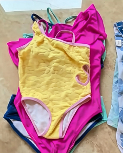 Vente flash : maillots de bain pour filles, mignons, grande taille, personnalisables, imprimés floraux, en spandex/polyester, couleur personnalisée - Product Image 6