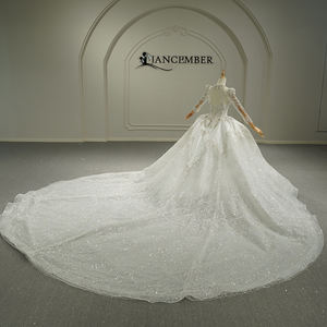 Vestidos de Novia Jancember GT26005 Princess Sweetheart Empire de Satén con Perlas - Product Image 3