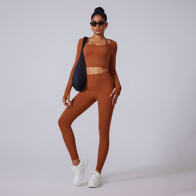 Light brown Two piece set