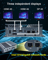 Mini PC Industrial Sin Ventilador Lamitouch, Intel Core I3/i5/i7, Computadora Integrada con Sistema Operativo Linux, en Stock