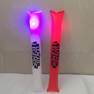 Custom Logo Printed Concert Cheering Props LED Inflatable <strong>Glow</strong> <strong>Sticks</strong> - Product Image 2