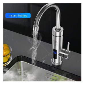 Nuevo diseño LED Pantalla digital <span class=keywords><strong>Calentador</strong></span> eléctrico <span class=keywords><strong>Grifo</strong></span> <span class=keywords><strong>de</strong></span> cocina 2024 nuevo diseño <span class=keywords><strong>Grifo</strong></span> <span class=keywords><strong>de</strong></span> <span class=keywords><strong>agua</strong></span> caliente instantánea - Product Image 1