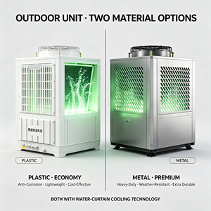 <span class=keywords><strong>Aire</strong></span> <span class=keywords><strong>Acondicionado</strong></span> Industrial <span class=keywords><strong>Split</strong></span> de Techo 20KW con Cortina de Agua, Ahorro de Energía, 380V R410A para Taller/Almacén 100-150 ㎡ - Product Image 6