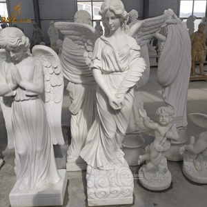 <span class=keywords><strong>Statue</strong></span> d'<span class=keywords><strong>ange</strong></span> <span class=keywords><strong>gardien</strong></span> <span class=keywords><strong>en</strong></span> marbre blanc de Chine, grande taille, avec de grandes ailes, <span class=keywords><strong>pour</strong></span> cimetière, personnalisable - Product Image 1